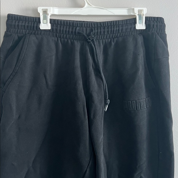 Puma womens Black Sweatpants - Picture 2 of 7